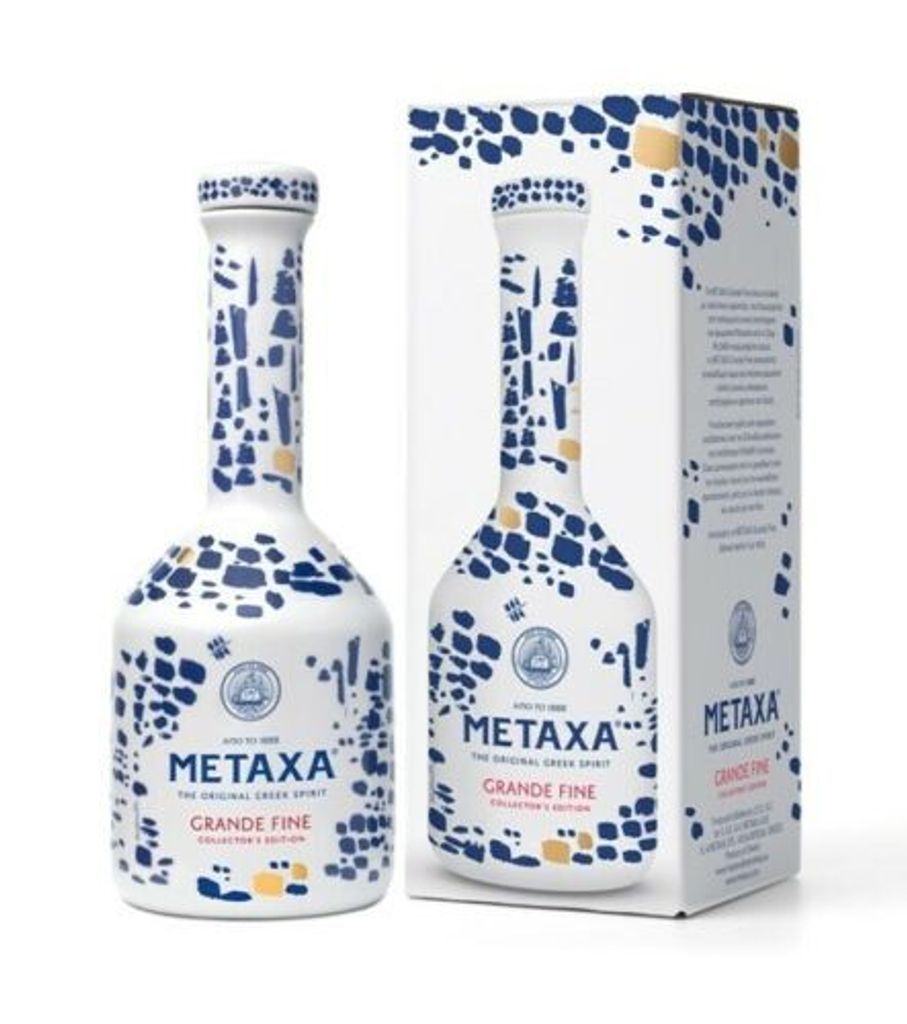 Metaxa Grande Fine Brandy Řecká brandy v bílé karafě (1 x Obrázek produktu 