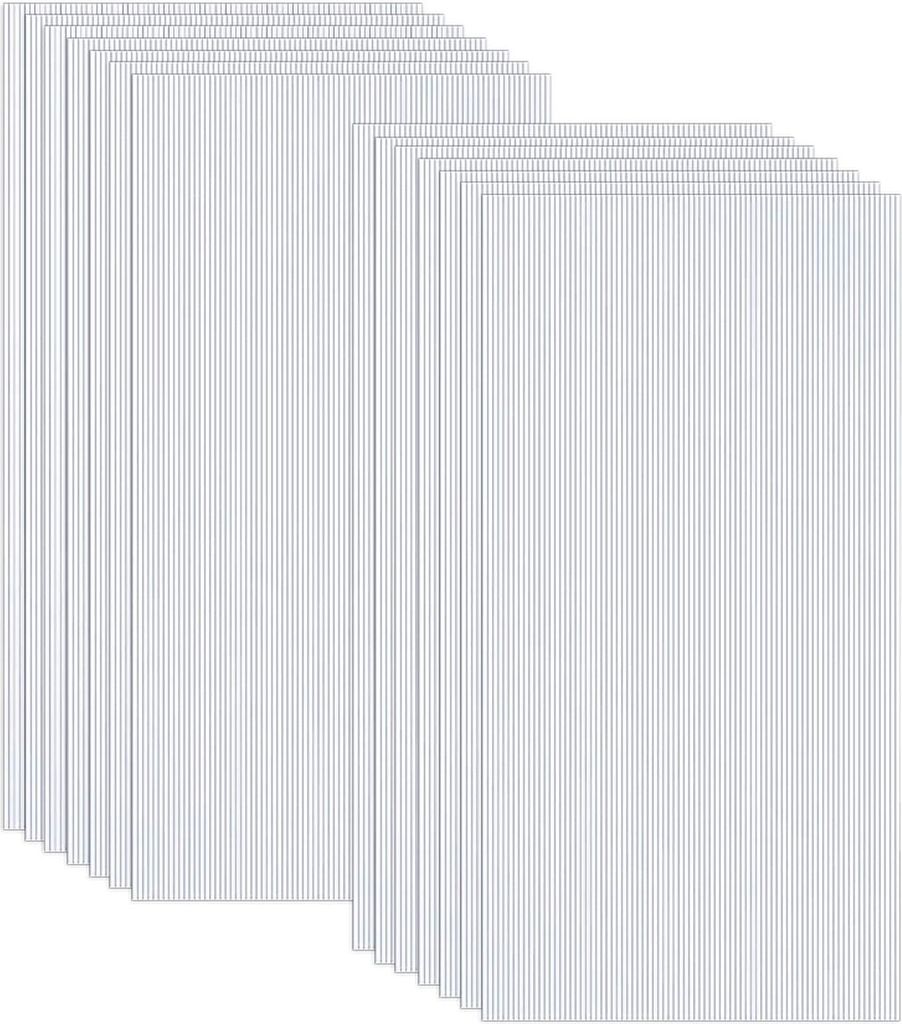 NAIZY 14 Stück UV-Schutz Polycarbonat Hohlkammerstegplatten Produktbild 