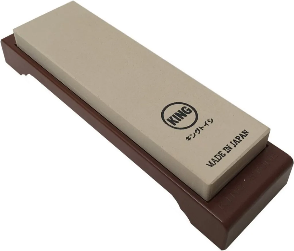 King Pietra ad Acqua S-45 6000 con Base S45HT43 - Affilatura Giapponese