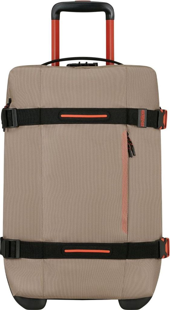 American Tourister Reisetasche Trolley Urban Track Duffle / WH Coated Beige / Orange 55cm
