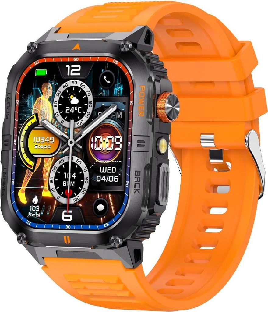 INF Montre Connectée Multifonctionnelle 2.0", Suivi Santé & Image du produit 