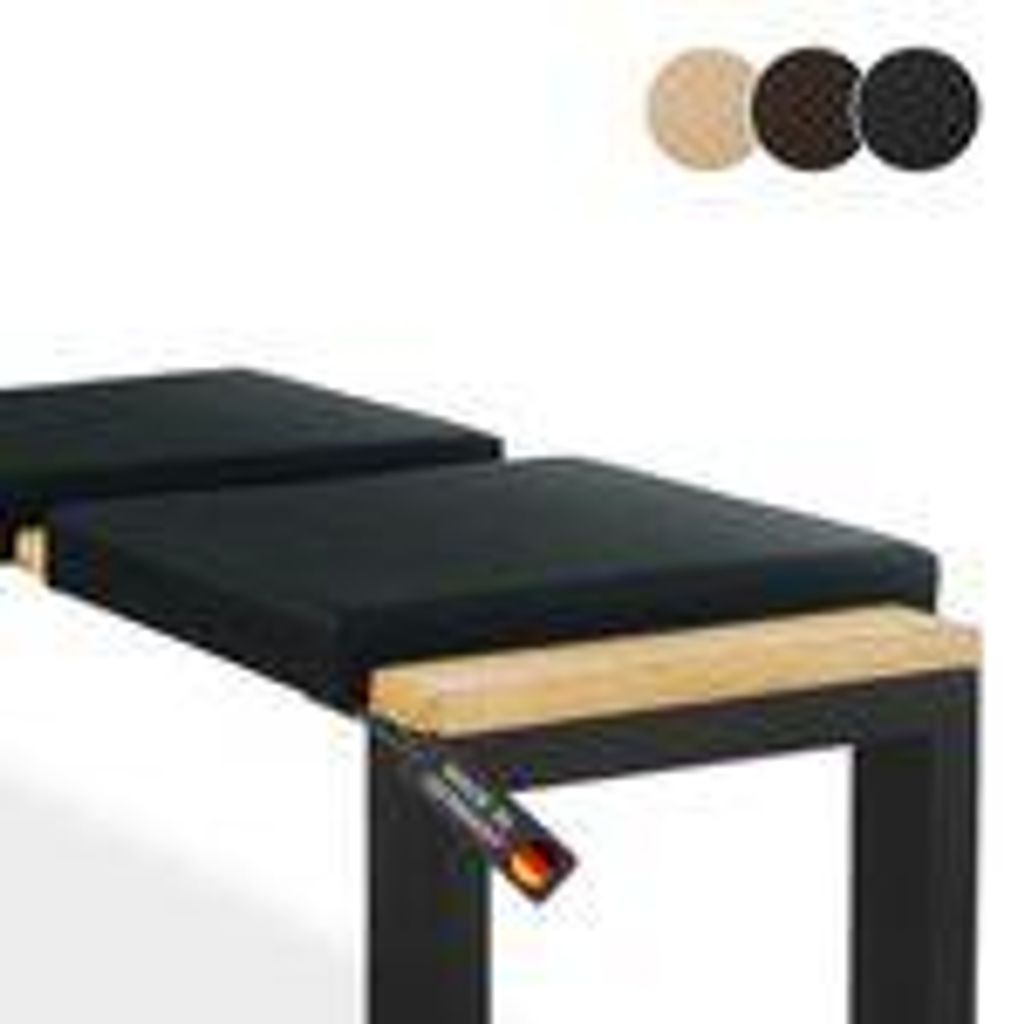 Bankkissen Klemmkissen Sitzkissen mit 2 Leisten, 40cm Produktbild 