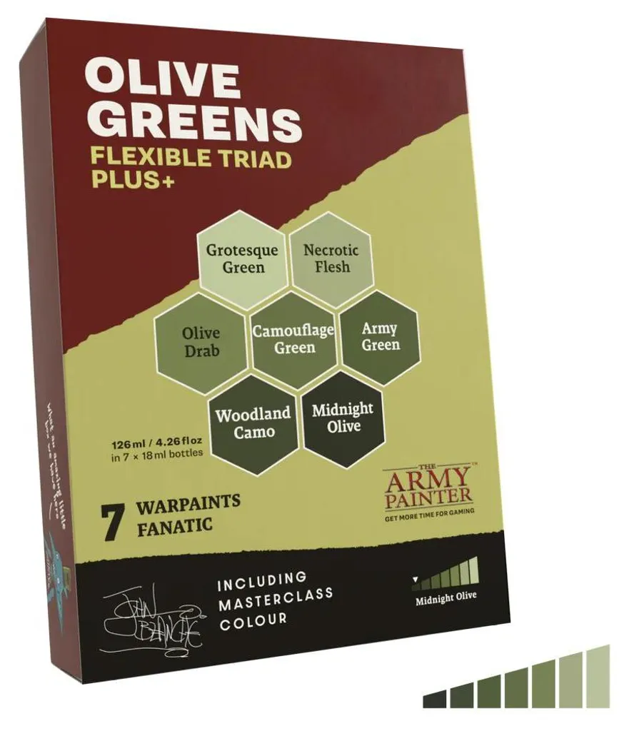 Warpaints Fanatic Olive Greens : Finissez-en avec les Peintures Peu Couvrantes