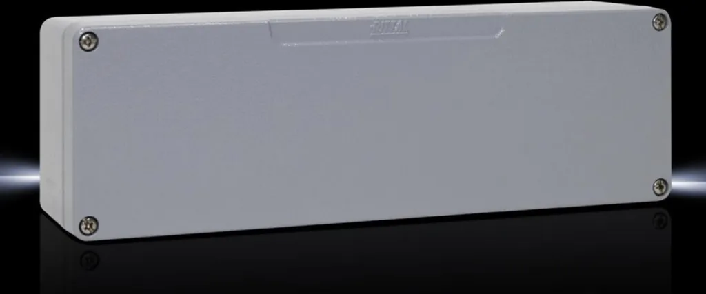 Rittal GA 9107.210 Contenitore Alluminio 250x80x57mm RAL 7001 IP66