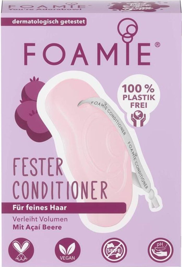 Foamie, You`re Adorabowl, Hair Conditioner Bar, For Volume, Produktbild 
