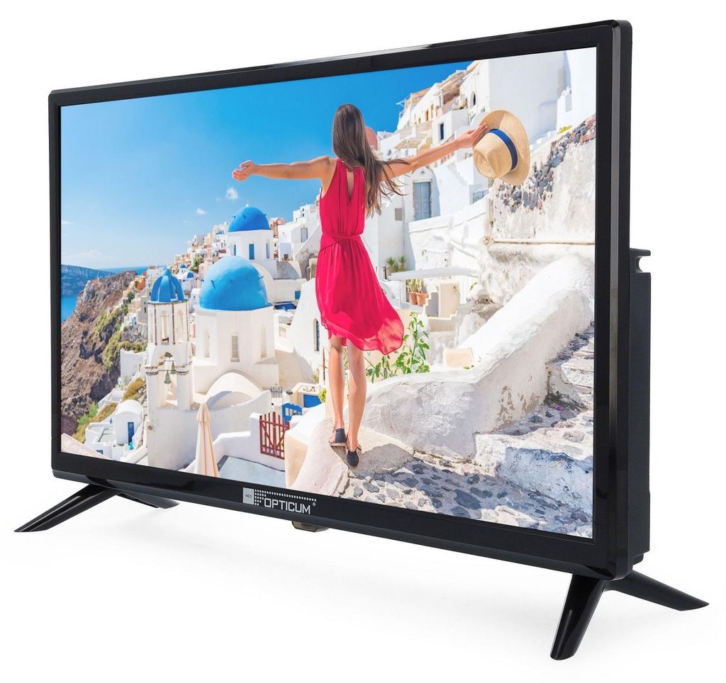 Wohnmobil Camping Fernseher LED TV 19 Zoll Opticum LCD DVB Produktbild 