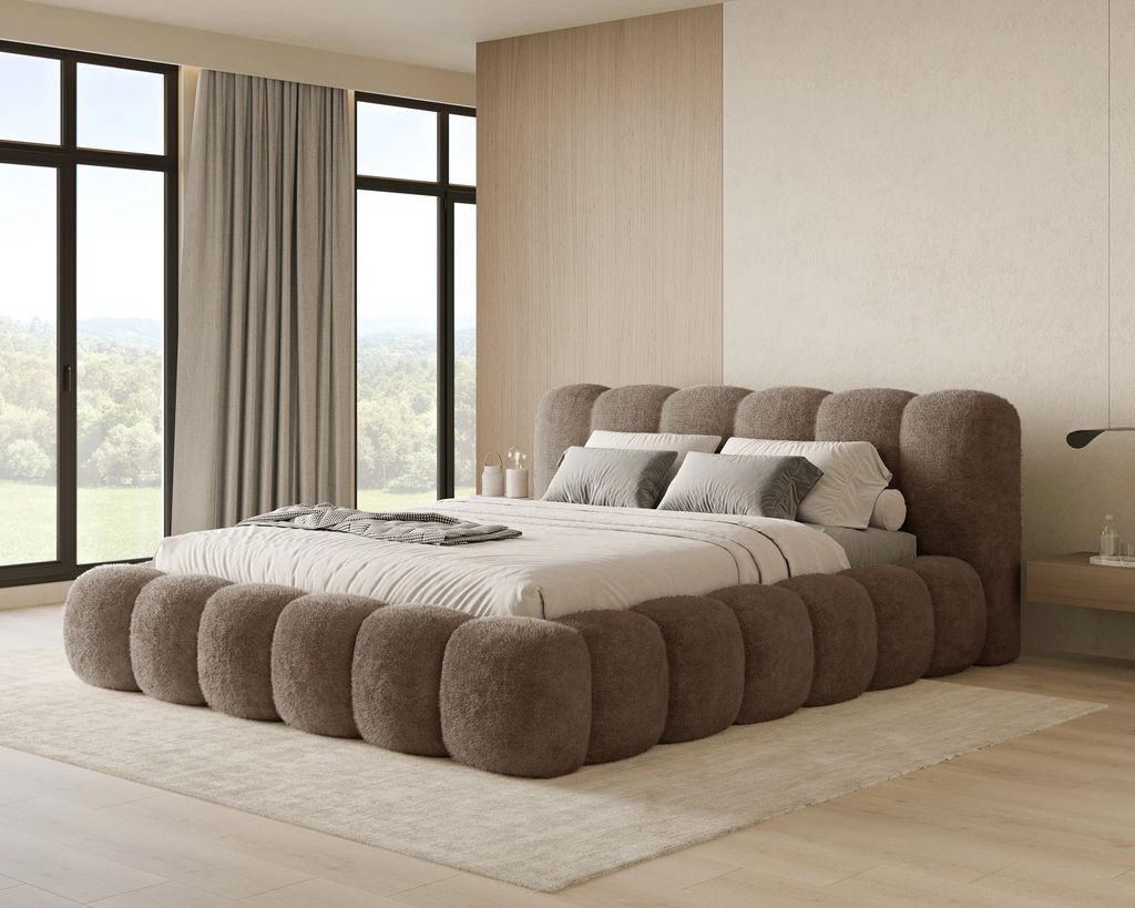 Chilly Möbel Design Lit Stone - Lit rembourré avec coffre, Image du produit 
