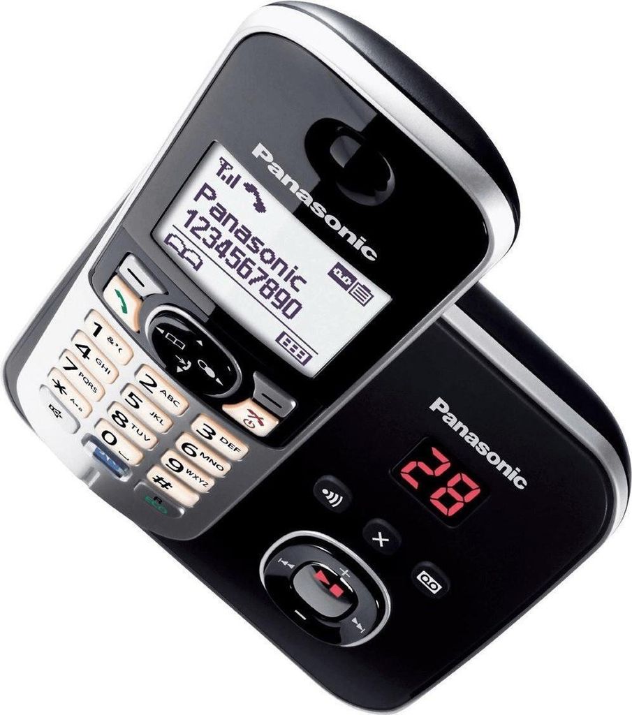 Panasonic KX-TG6822GB Duo Schnurlostelefon mit AB + 2. Produktbild 13