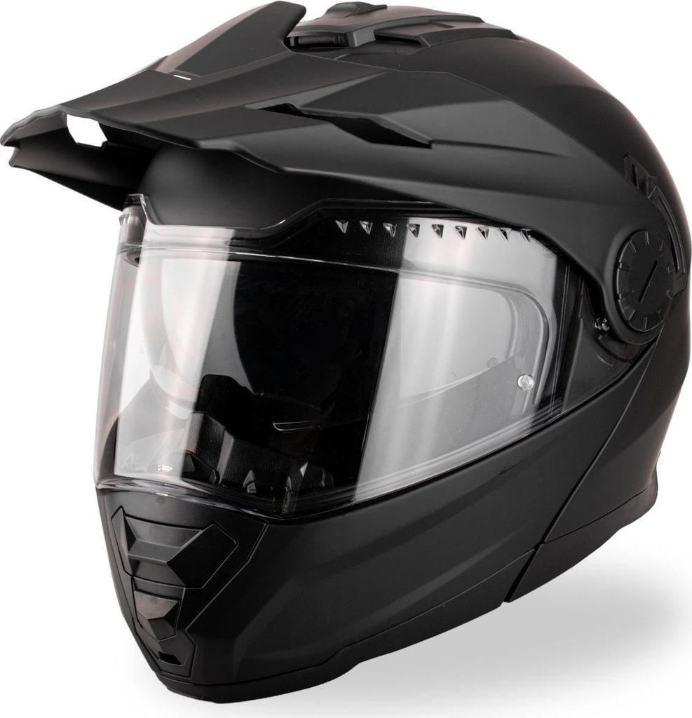 VINZ Prado Enduro Helm mit Sonnenblende | Klapphelm mit ECE 22.06 | Motorrad Helm Integralhelm Crosshelm | Motorradhelm Klappbar | In Gr. XS-XXL - ...
