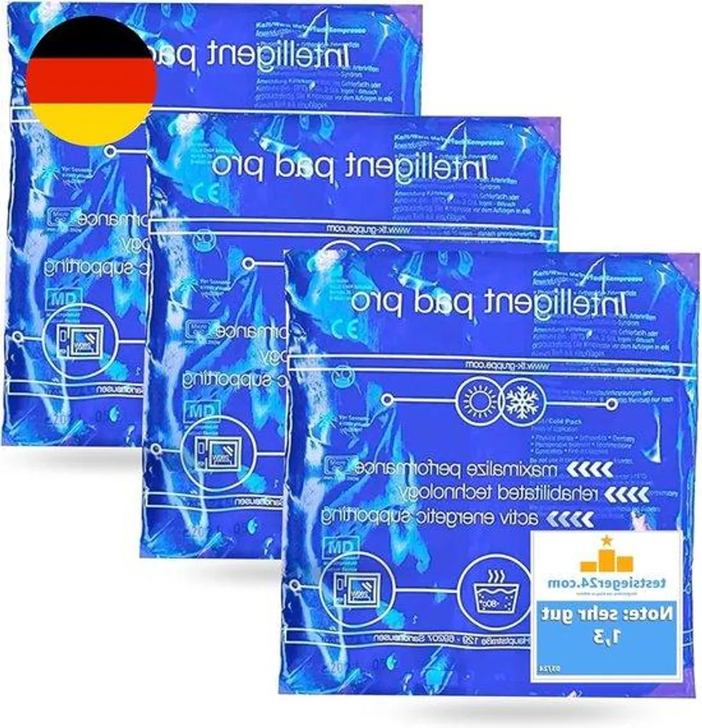 Coussin de froid flexible à gel constant - Compresse réfrigérante bleue