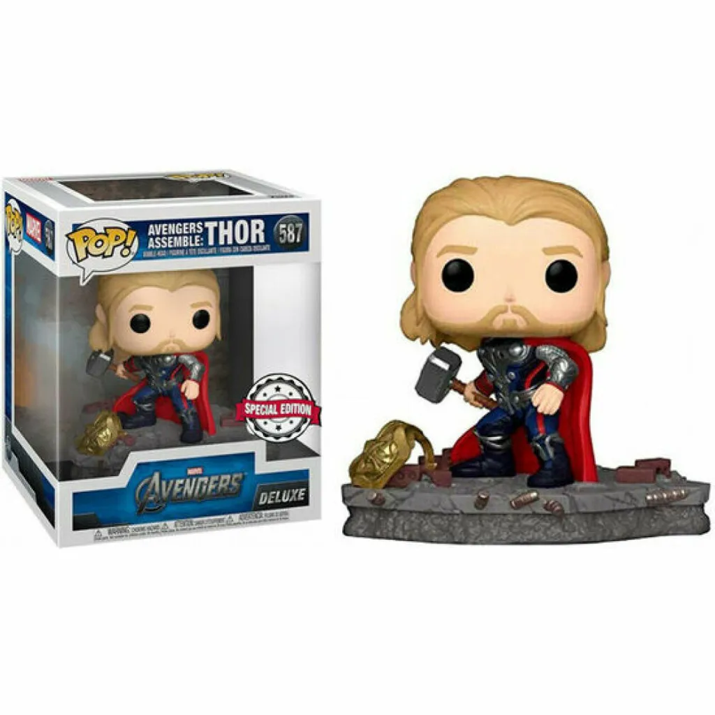 Cadeau idéal Marvel Funko POP Thor Deluxe pour décorer une chambre de fan
