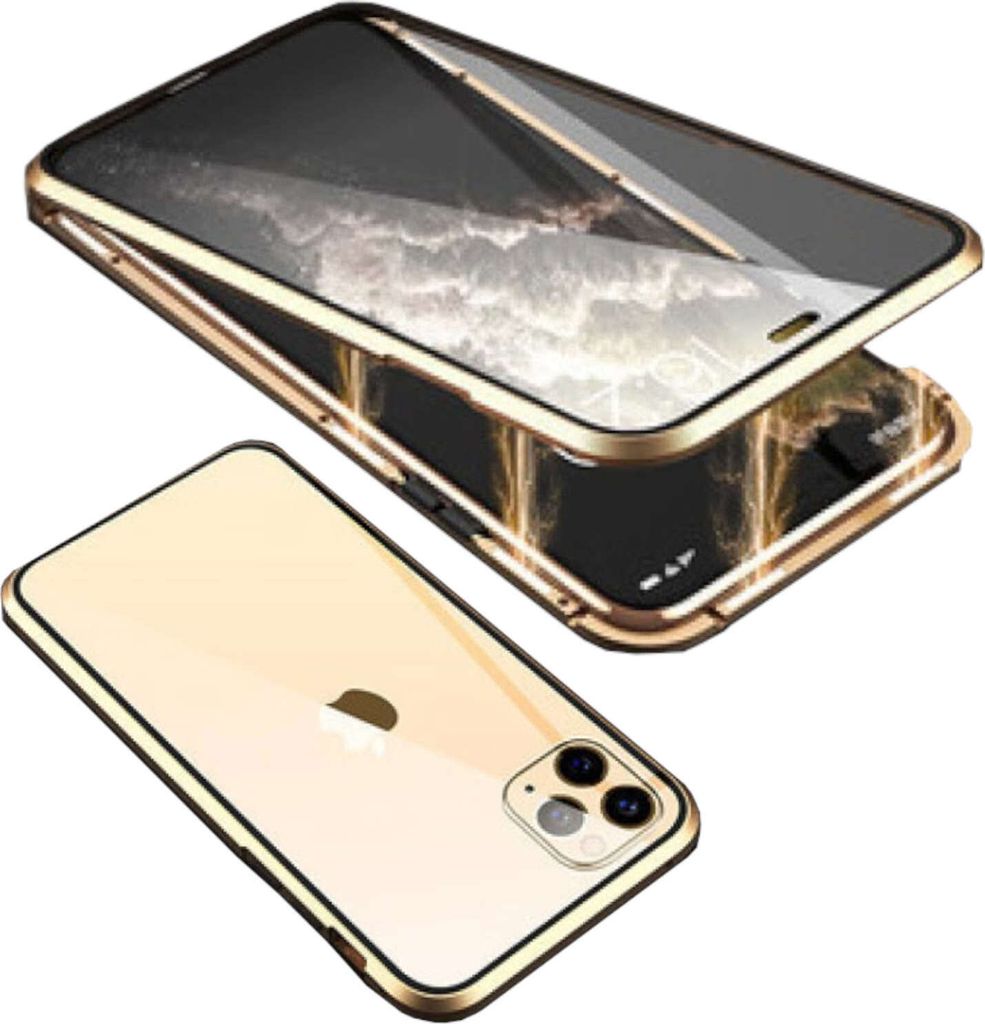 Für Apple iPhone 15 Plus Handy Tasche 360 Magnet Glas Produktbild 