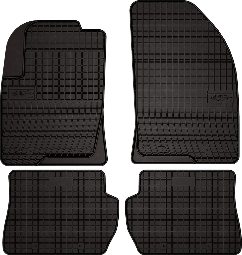 Set Tappeti Auto Ford Fusion 2002-2005 in Gomma - Antiscivolo