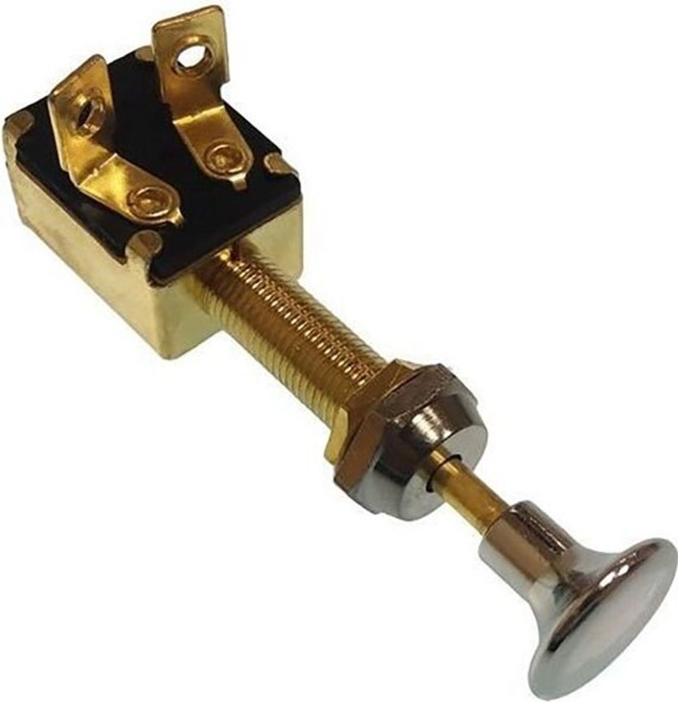 Goldenship 2 Positionen Druckzug Schalter Golden Golden One Size