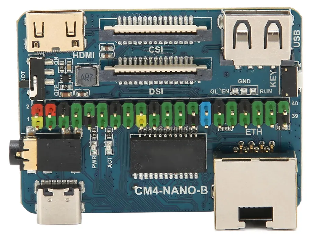 Mini carte d'extension pour Raspberry Pi CM4 avec circuit imprimé 4K