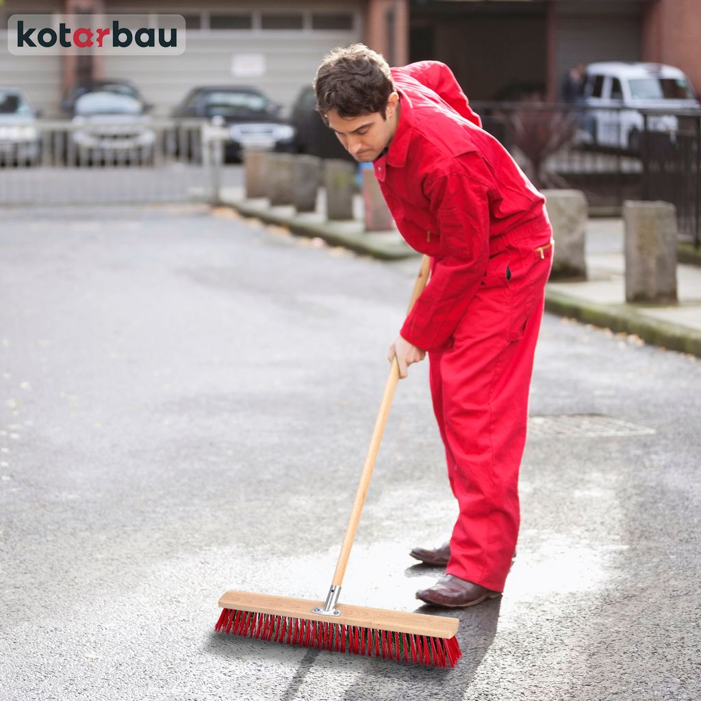 KOTARBAU® Pouliční koště 600 mm s násadou Průmyslové koště Obrázek produktu 9