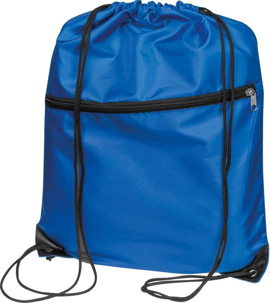 Gymbag / Sportbeutel / Turnbeutel aus RPET / Farbe: blau Produktbild 