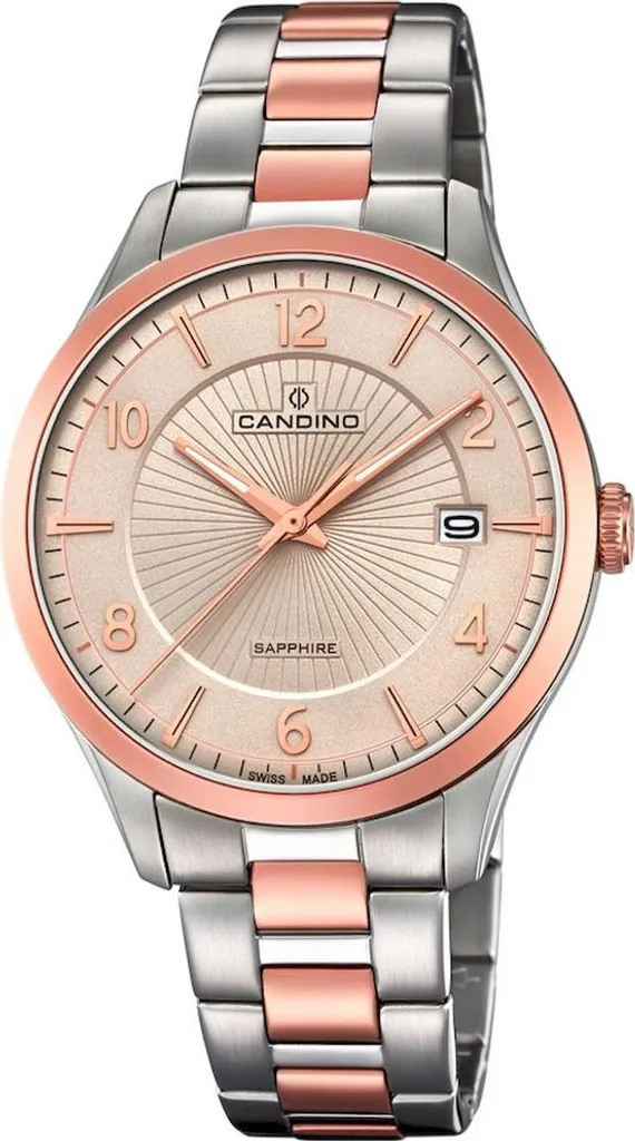 Montre Candino C4609/2 en Acier Anti-Rayures pour un Éclat Durable