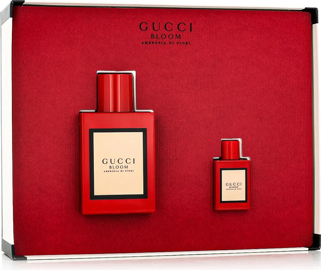 Gucci Bloom Ambrosia di Fiori EDP Intense 50ml avec son format Voyage