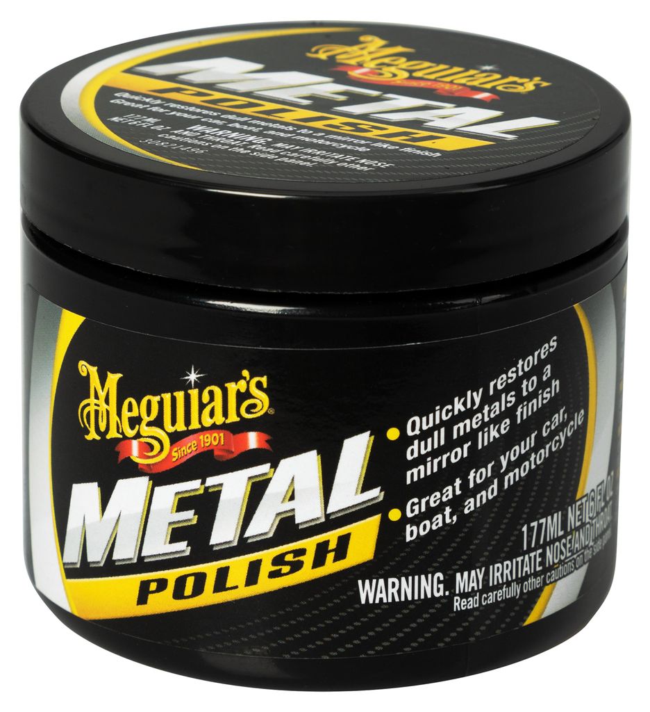 Meguiar's® Metal Polish 177 ml Chrom- & Metallpolitur Produktbild 