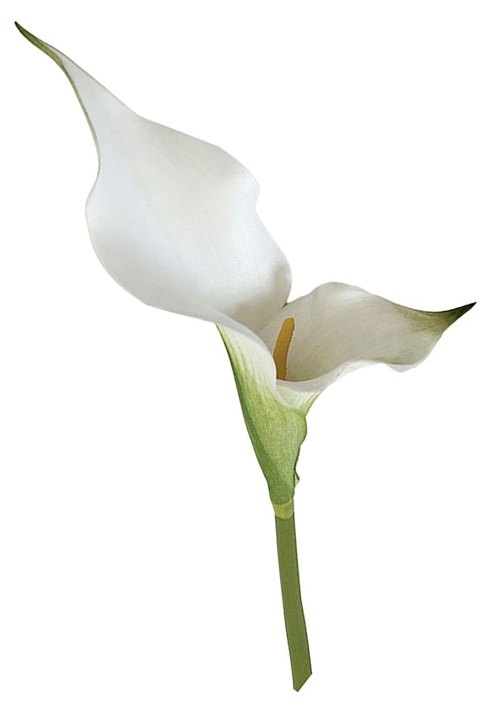 Künstliche Calla-Lilie, realistische künstliche Blume, Stiel, Dekoration für Zuhause, Büro, Hochzeit, Party, drinnen und draußen, künstliche ...