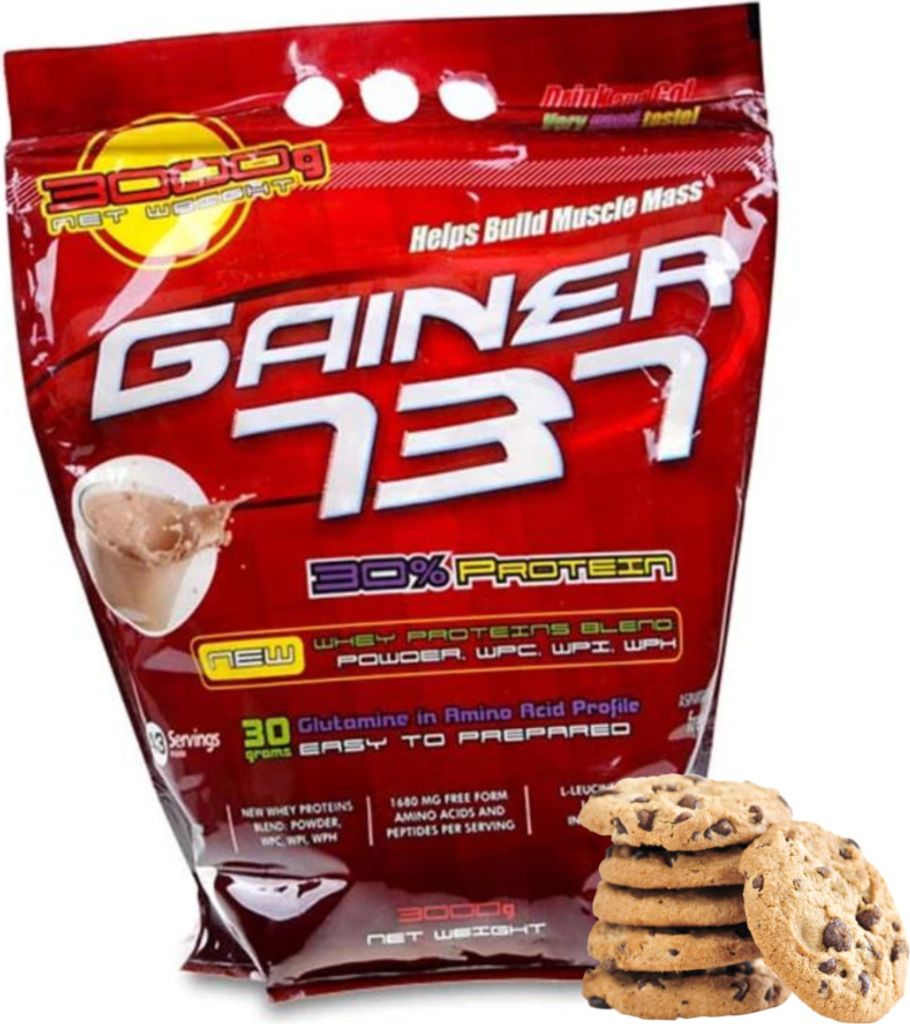 Megabol Gainer 737 Vanille-Keks-Geschmack 3kg Produktbild 