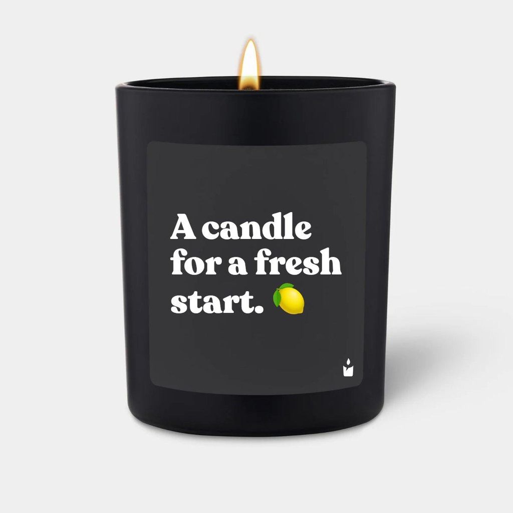 ChattyCandles Duftkerze Woody A candle for a fresh start.