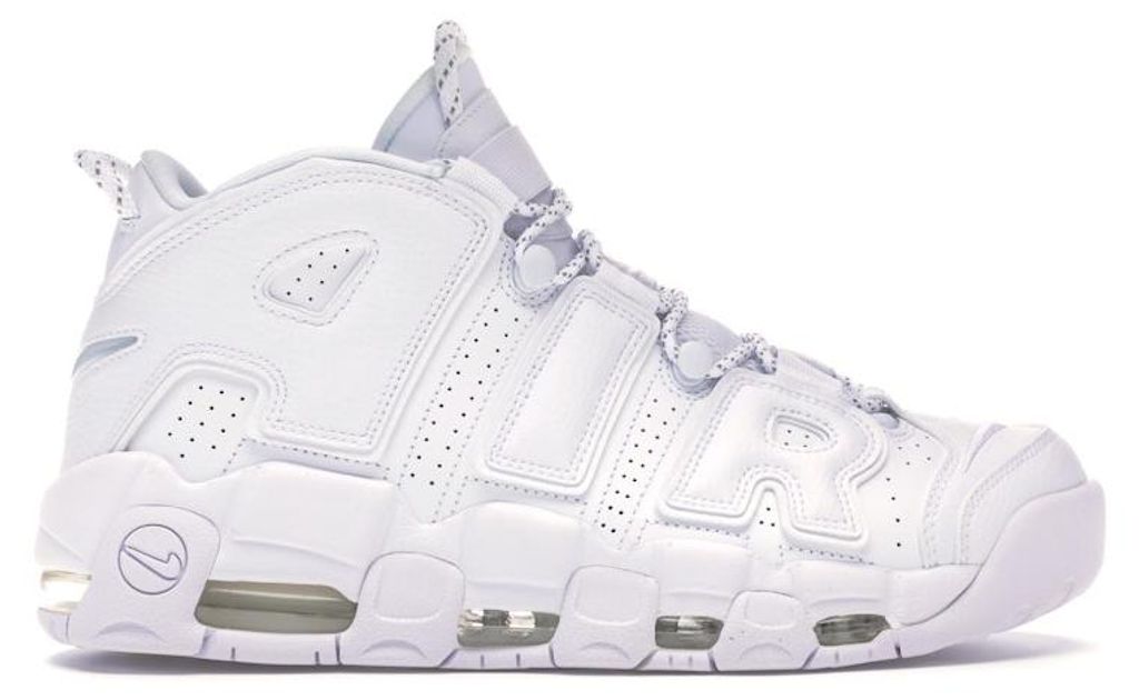 Nike Air More Uptempo, colore bianco, taglia EU 42.5 Immagine del prodotto 