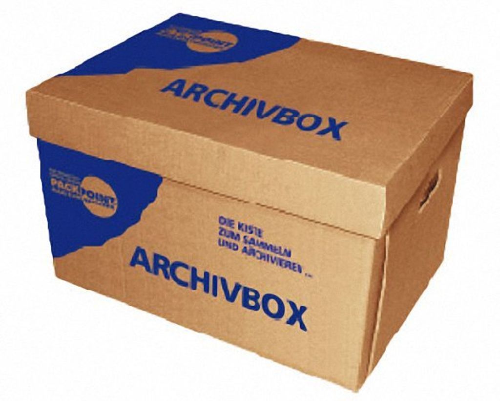 10x Archivbox 400x320x290mm, extrem stabil, bis 250kg stapelbar