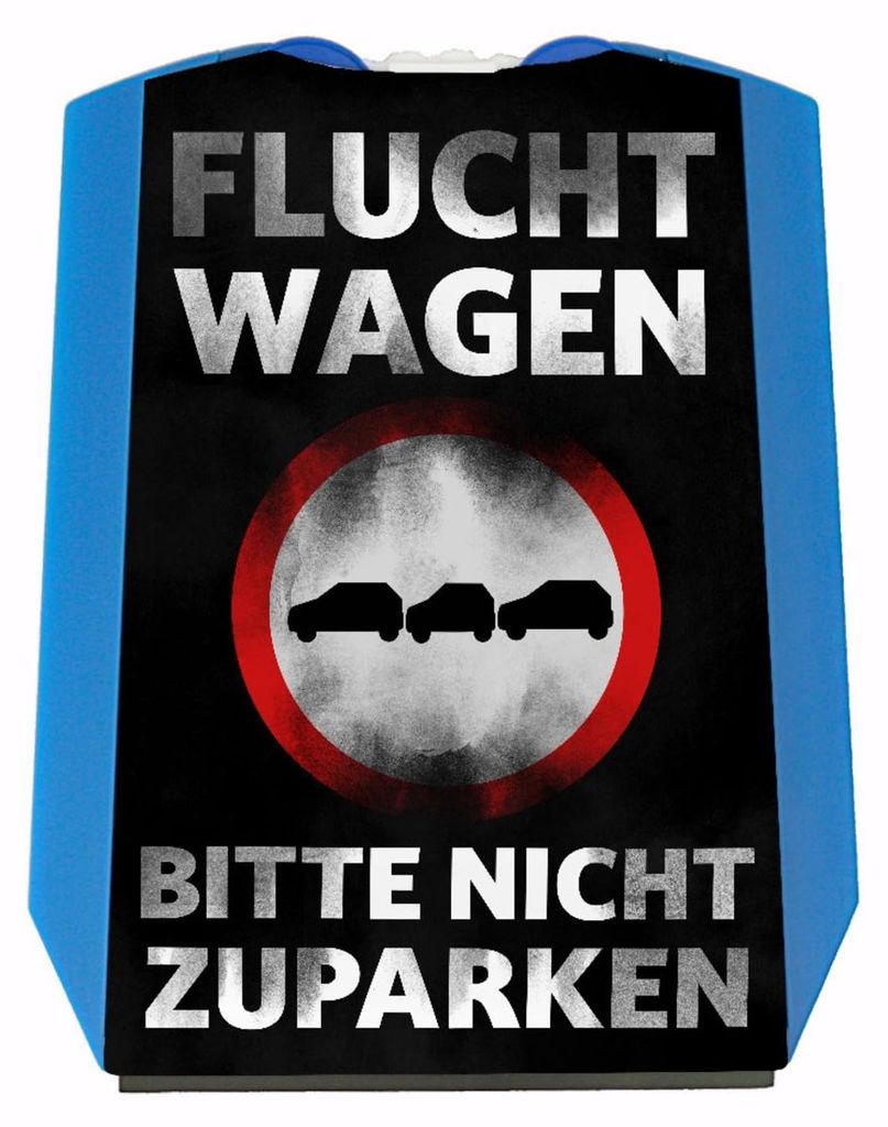 speecheese Fluchtwagen - Bitte Nicht zuparken Parkscheibe Produktbild 