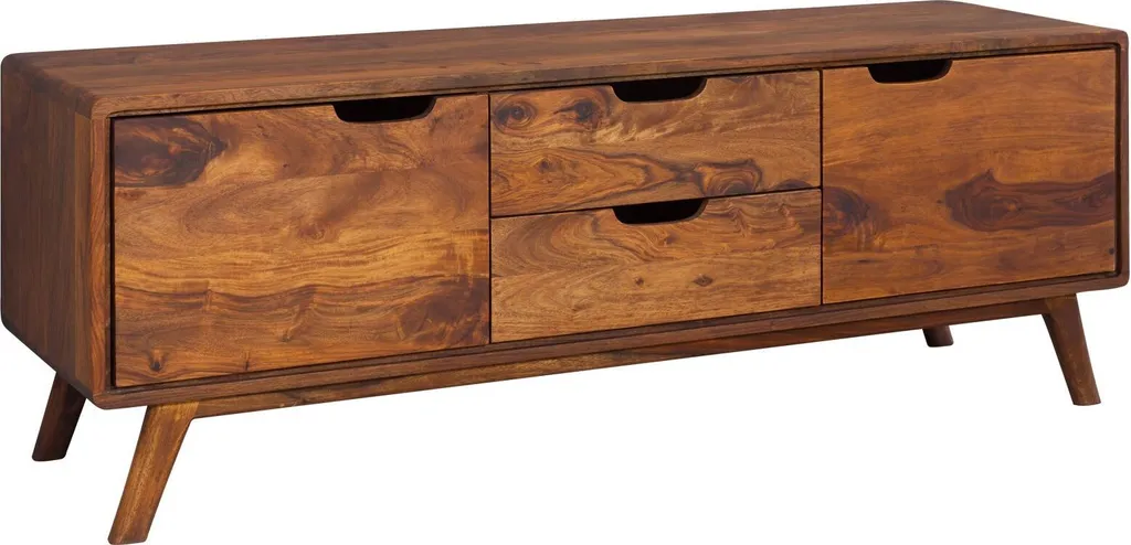 Buffet de rangement MALMÖ 2 134x40 cm idéal pour vaisselle et salon