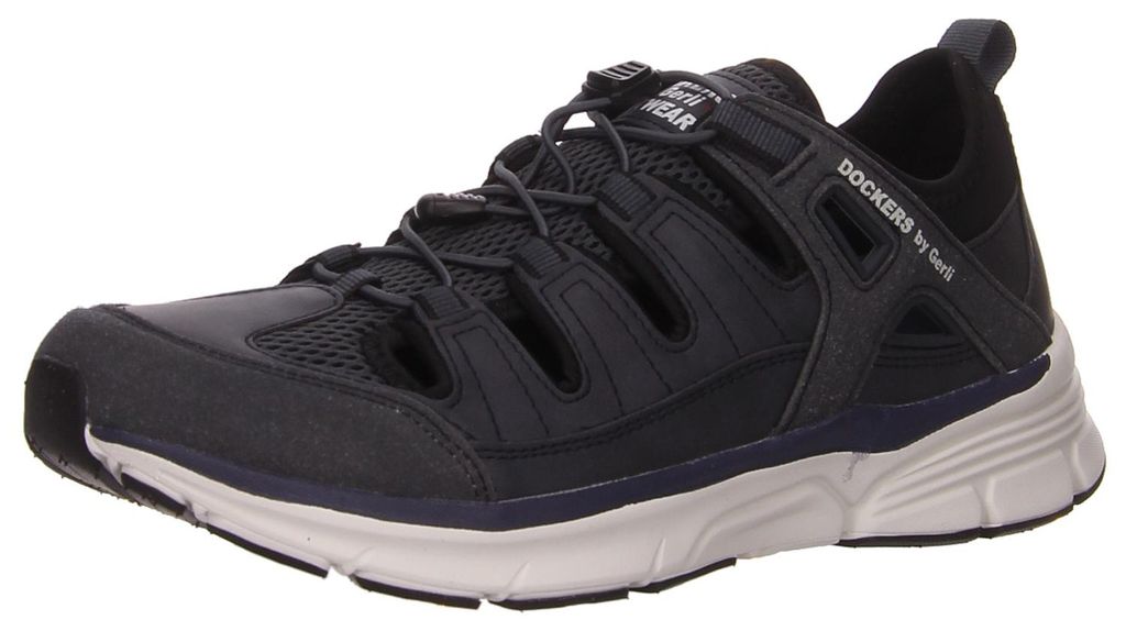 Dockers Slipper gelocht gefloch. Standard in blau, Gr. 46 Produktbild 
