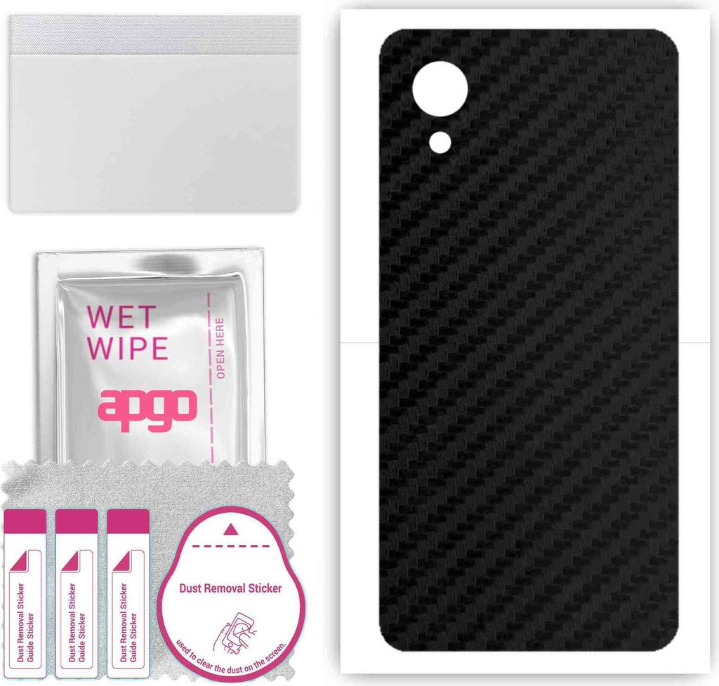 apgo Rückseite Schutzfolie, Skin, kompatibel mit Samsung Galaxy A23 5G SM-A233, Hinten Displayschutzfolie aus Vinylfolie, kratzfest, einfache Mont...