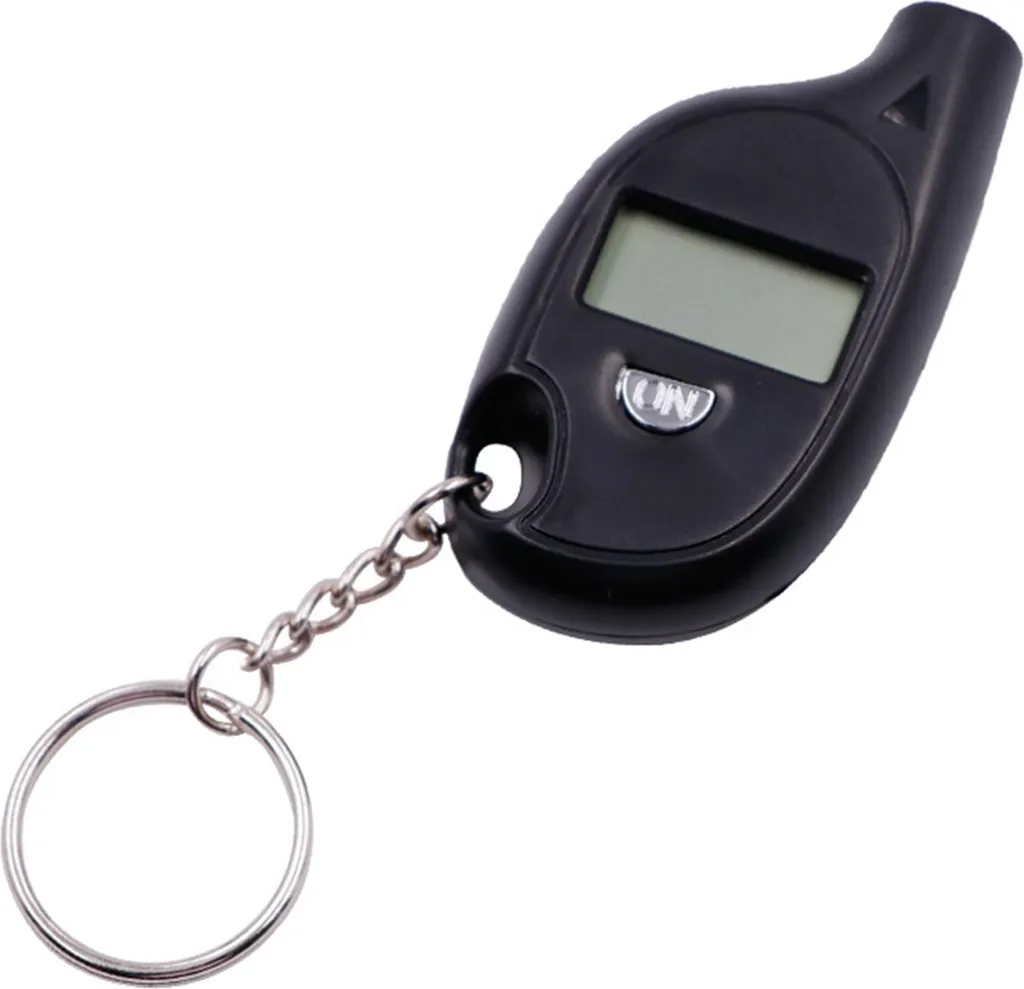 Tester Pressione Pneumatici Portatile - Portachiavi Digitale Sicurezza Auto