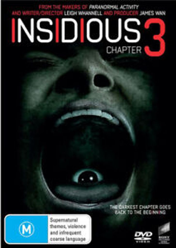 Insidious - Chapter 3 DVD (2015) Dermot Mulroney, Whannell (DIR)