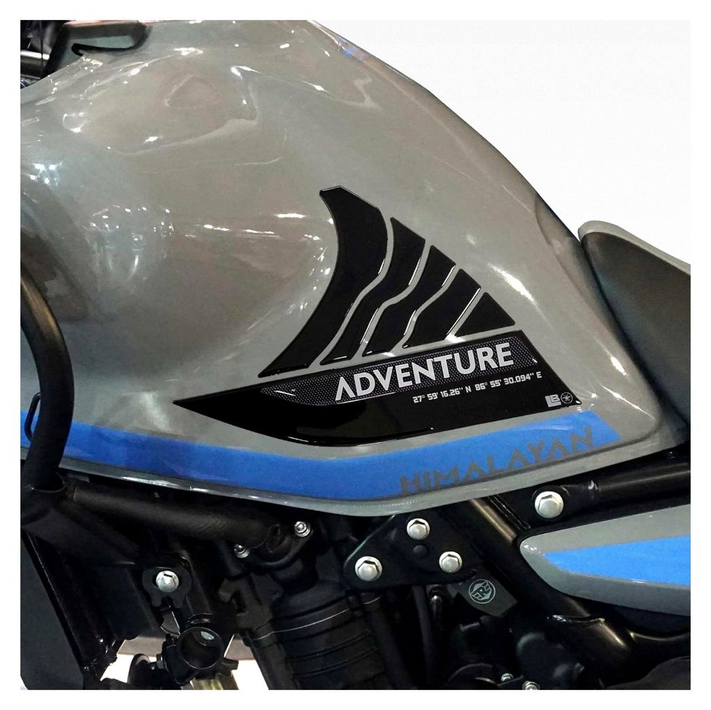 3D Harz Aufkleber für Tankseitenschutz und Dekoration passend für Royal Enfield Himalayan 450