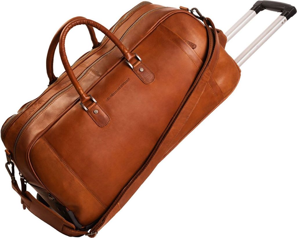 The Chesterfield Brand Wax Pull Up 2 Rollen Reisetasche Leder 60 cm