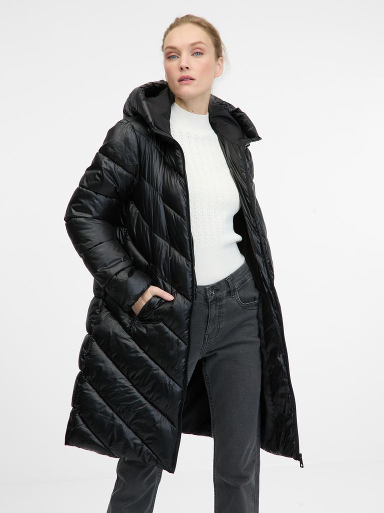 Orsay Schwarze Damen-Winterjacke 40 Produktbild 