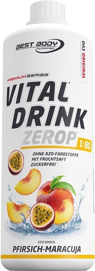 Best Body Nutrition - Vital Drink Zerop - 1000 ml Flasche, Produktbild 