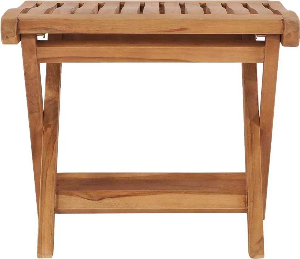 Repose-pieds bois massif pliable gain de place pour fauteuil et salon