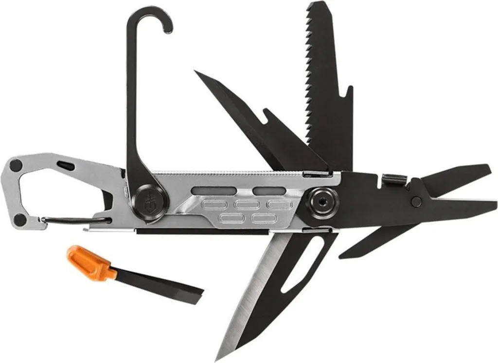 Gerber Stakeout Couteau Suisse de Camping avec Extracteur de Piquets