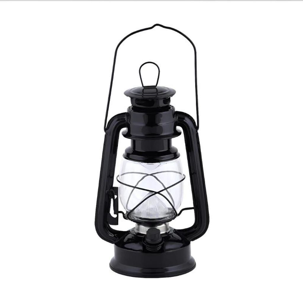 Pronett XJ3891 Petrolejová lampa 19 cm černá Obrázek produktu 