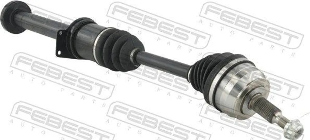 Arbre de roue renforcé 7H0407272AF pour VW Multivan V, qualité OE