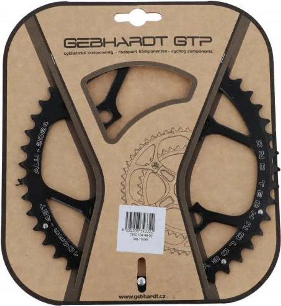 Plateau 48 dents Gebhardt GTP 104 mm pour changer votre braquet