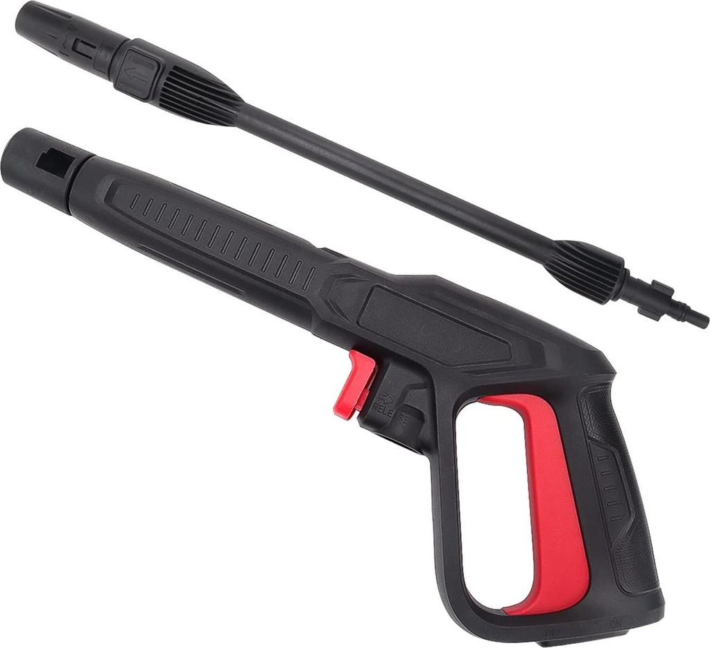 Ersatz-Spritzpistole mit Strahllanze, kompatibel mit ausgewählten Hochdruckreinigern von Black & Decker, Annovi Reverberi AR, Bosch, Mac Allister ...