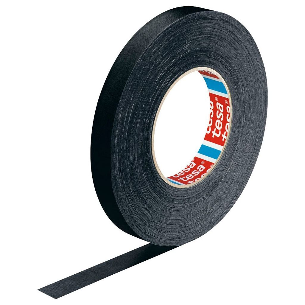 tesa textilní páska černá 19,0 mm x 50,0 m 1 role Obrázek produktu 
