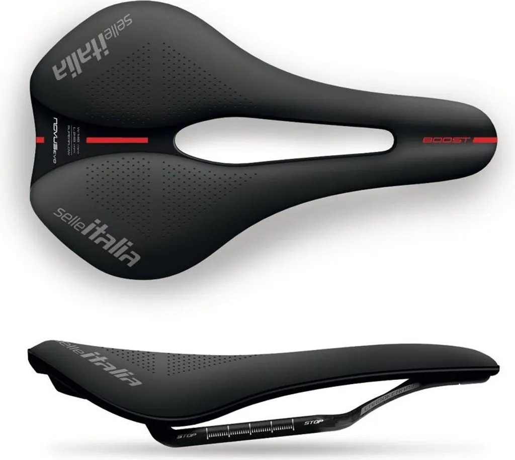 Selle Carbone Selle Italia Novus Evo Boost Superflow L Légère et Rigide