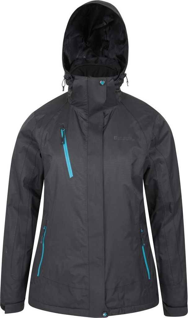 Mountain Warehouse - "Bracken Extreme" Jacke, wasserfest 3 in 1 für Damen MW1990 (42 DE) (Schwarz)