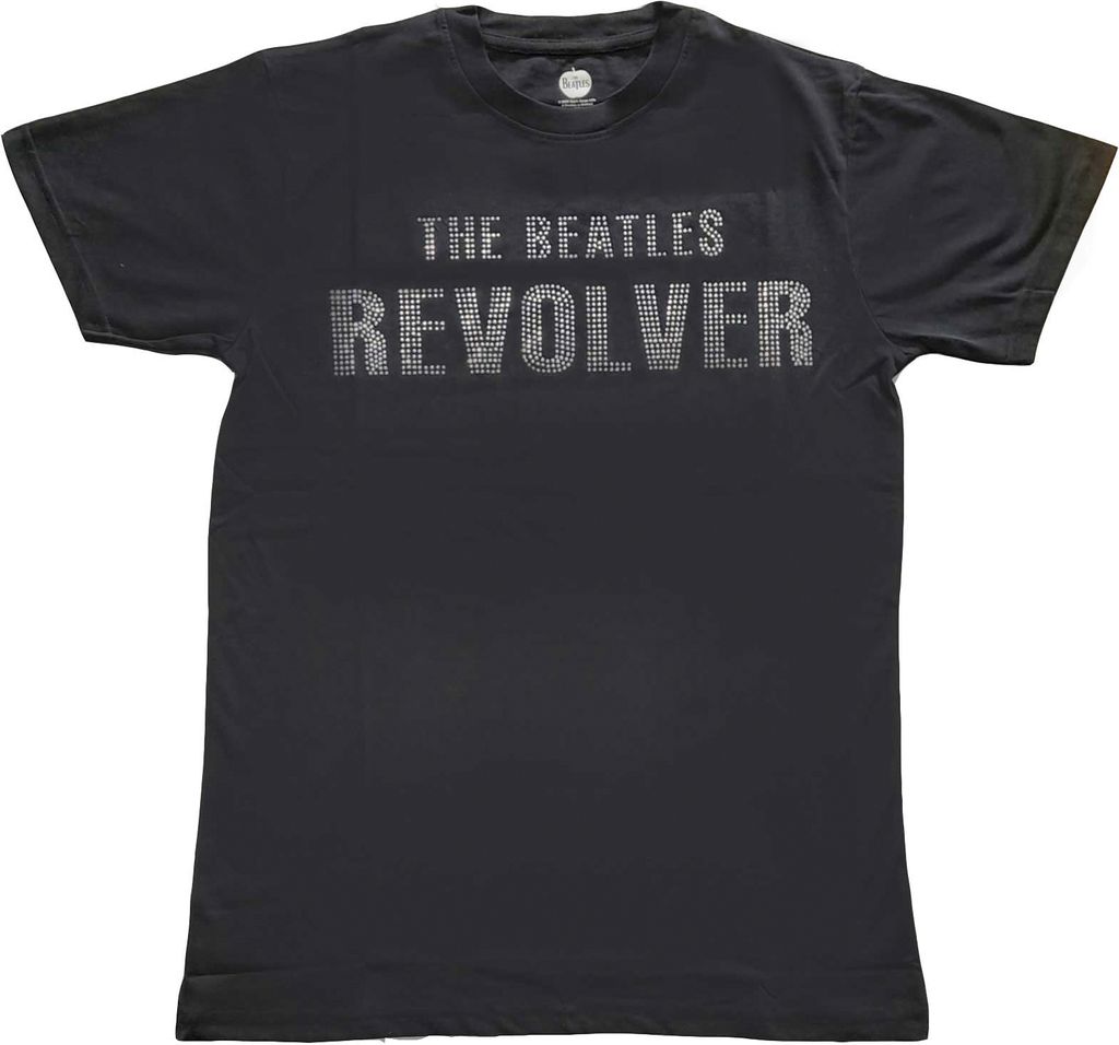 The Beatles - "Revolver" T-Shirt für Herren/Damen Uni RO4676 (L) (Schwarz)