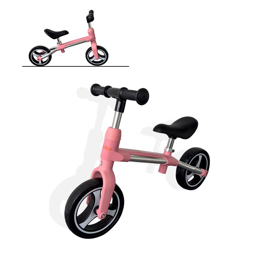 Laufrad ab 1.5-2 Jahre bis zu 25 kg, Lenkrad und Sattel höhenverstellbar, Lenkradschloss, Ultraleicht Kinderlaufrad Balance Fahrrad für Jungen M...
